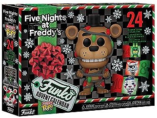 Funko Advent Calendar: Five Nights At Freddy's (FNAF) 2023 - 24 Days Of Surprise - Collectable Vinyl Mini Figures - Mystery Box - Gift Idea