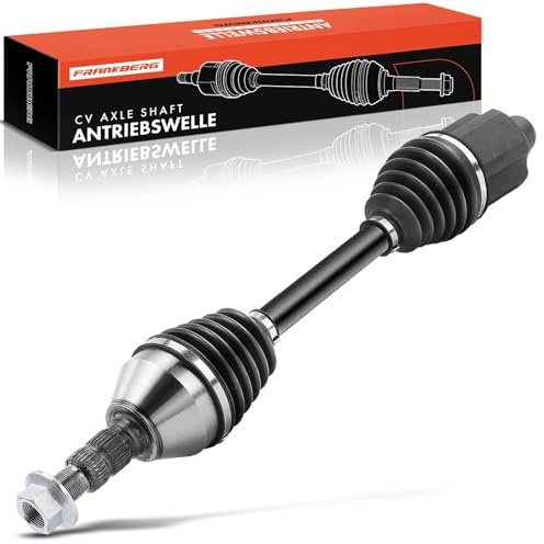 Frankberg Antriebswelle Achswelle Schaltgetriebe ohne ABS-Ring Vorderachse Rechts Kompatibel mit Astra H L48 2004-2010 Zafira/Zafira Family B A05 2005-2015 Replace# 13124680