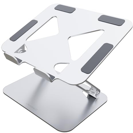 Desire2 Elevater Pro, Carbon Steel Laptop Stand, Adjustable Laptop Computer Stand