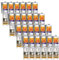 Set von 24 Silikon-Dichtstoffen SIKA SikaSeal 110 Schreinerei & Verglasung - Grau - 300ml