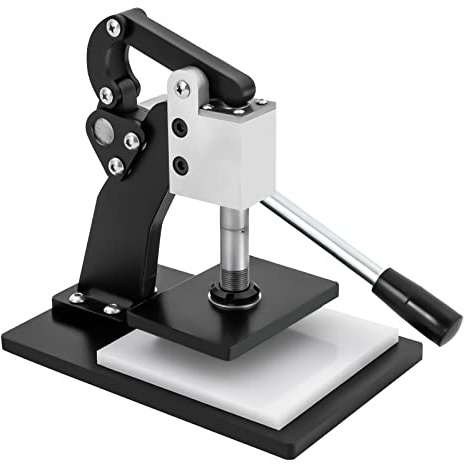 Leder-Schneidemaschine, manuelle Stanzmaschine, Leder Stanzmaschine, Stanzmaschine und Prägemaschine, Tiefes Kehlendesign, für Haushalt, Fabrik und Schuhindustrie, 25.5 * 17 * 42.5cm