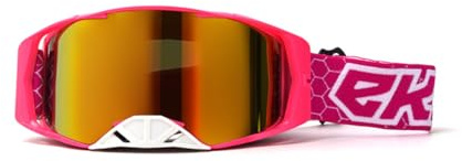 OLYSPM Motocross Brille,Motorradbrille Winddicht mit Verstellbarem Rutschfestem Trageband,Anti UV Linsen für Motorrad,Offroad,ATV,UTV
