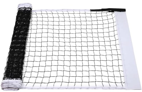 Regulation Pickleball Net - Fits 22ft Standard Size Replacement Net, Free Standing Portable Frame | Outdoor Sports Net for Sports Volleyball Practice Pickleball Exercise Fitness Activity