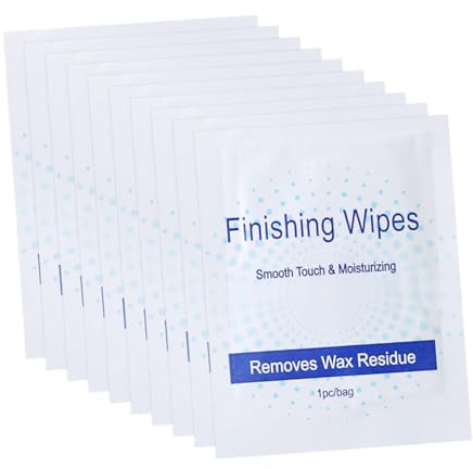 VALICLUD 20pezzi Salviette Detergenti Per Rimozione Della Cera Salviette Per Pulizia Delicato Sulla Adatto Per Tutti i Tipi Di Incluso Nella Fornitura Per Saloni Di Bellezza