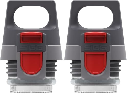 Sigg Hot & Cold One Top (0,3 & 0,5L), Pièce de Rechange pour Bouteille Isotherme Sigg, Bouchon Étanche Qui s'Ouvre d'une Seule Main