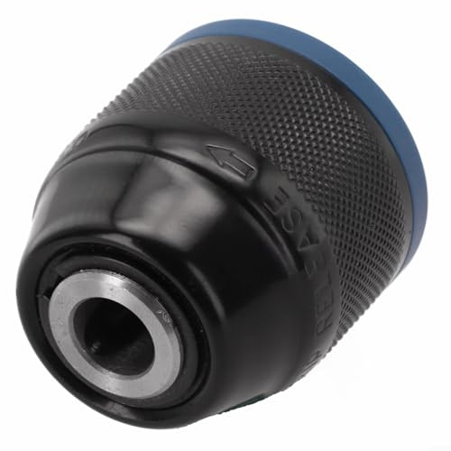 Portabrocas de 10 mm 3/8-24UNF, portabrocas autoblocantes de trinquete de metal para taladro manual sin llave Chuck Sanou ()