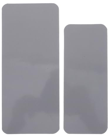 SOLUSTRE 2 Stück Hochtemperaturbeständige Glänzende Silikonschaum Heat Press Matte für Transferpressen mit Langlebiger Oberfläche und Optimaler Wärmeverteilung