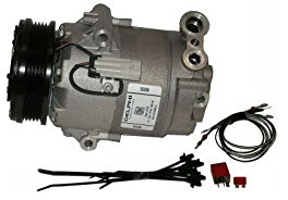 DELPHI A/C Kompressor für Klimaanlage Klimakompressor mit ID: 6CVC13 PAG 46 mit 105mm Riemenscheibe Kompatibel mit OPEL ZAFIRA B A05 1139090 13124749 13139055 TSP0155458 | Kompatibel mit: OPEL ASTRA H, ASTRA H Caravan, ASTRA H GTC, ASTRA H TwinTop, ZAFIRA / ZAFIRA FAMILY B