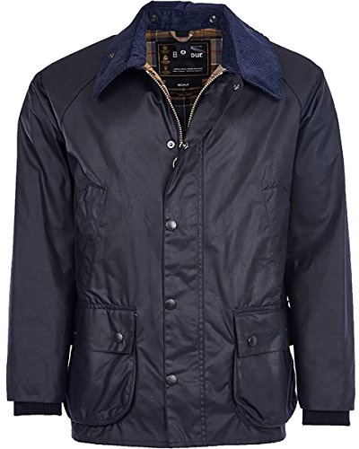 Barbour Bedale Wax Jacket - Men's Navy, 38