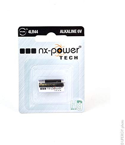 NX - Alkaline battery (blister) x1 Nx-Power Tech 4LR44 6V 170mAh