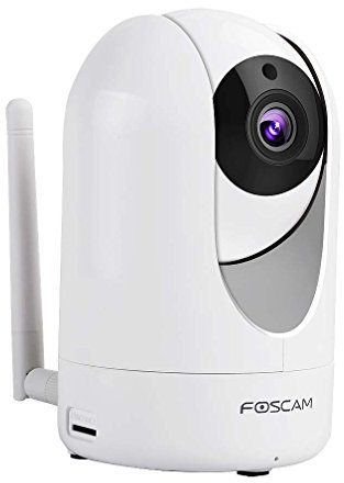 Foscam R4 Cámara de Seguridad IP Interior Almohadilla Blanco 2560 x 1440Pixeles - Cámara de vigilancia (Cámara de Seguridad IP, Interior, Almohadilla, Blanco, Escritorio, 2560 x 1440 Pixeles)