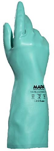 Mapa Professional Ultra de nitrilo 491 gr de 8 – Guantes de protección, Verde (2 unidades)