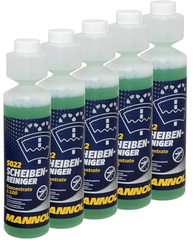 Scheiben Reiniger Konzentrat Sommer MANNOL 5 X 250 ml