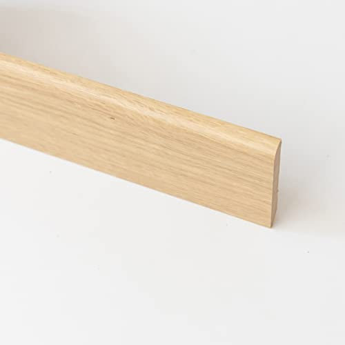 10PZ BATTISCOPA 70X10 MM MDF 240 CM ROVERE NATURALE