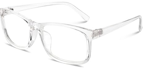 CGID CN12 Fake Glasses Women Men Casual Fashion Square Clear Lens Glasses 100% UV400 Protection