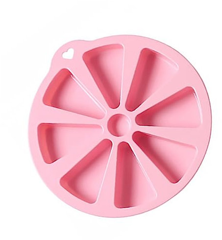 OKUMEYR Cavity Silicone Cake Mould Non-Stick Baking Tool for Fondant Biscuits Random Color