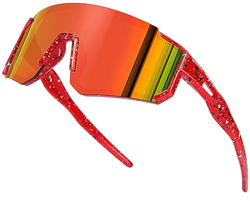SEKKAF Kids Sunglasses Youth Baseball Sunglasses for Boys Girls Softball Sports Sun Glasses UV Protection