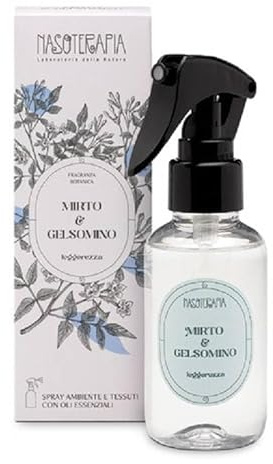 Nasoterapia Raum- und Textilspray mit ätherischen Ölen Myrt und Jasmin