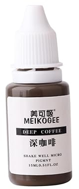 BESTYASH Pigment Lippenkonturpigment Tinte Make-up-tinte Für Augenbrauen Lidstrich Und Lippen Dunkelkaffee
