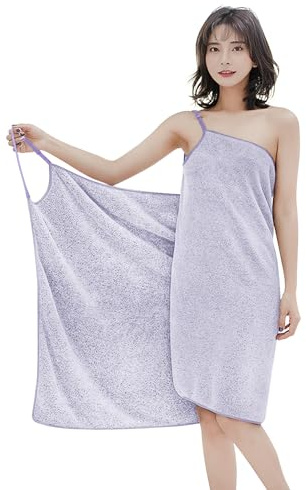JIAHG Damen Saunakilt Frauen Badetuch Bademantel Duschtuch Spa Strand Schwimmen Weich Saugfähig Handtuch Saunahandtuch Saunatuch Saunarock Saunasarong