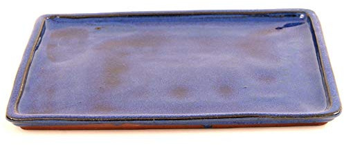Bonsai - Untersetzer eckig 31,5 x 24,5 cm, blau 53301