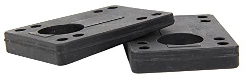 Oikabio Lot de 2 Riser de skateboard en caoutchouc Joint incliné 6-12 mm Coussin de longboard Surf Skateboard Accessoires