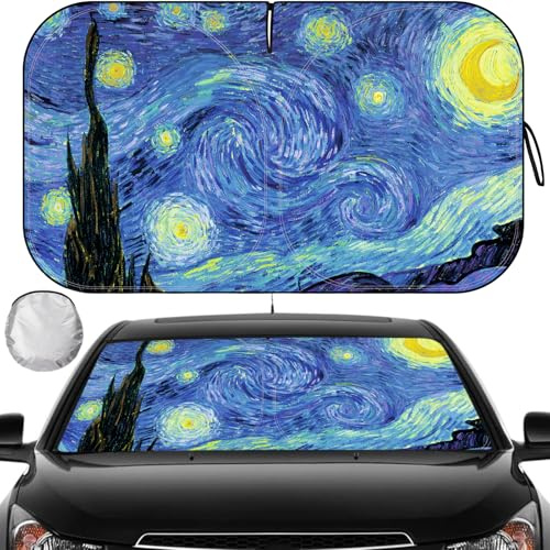 Car Windshield Sun Shade Reflective UV Foldable Front Sunshade