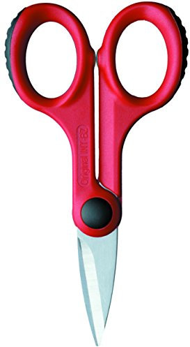 Intercable 16014 Forbice per Elettricista con Safetybox, Bi-Componente, Piccolo, Rosso