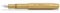 Kaweco BRASS SPORT Füllhalter I Premium Messing Füllfederhalter für Tintenpatronen mit hochwertiger Stahlfeder I Luxus Sport Füller 13 cm I Federbreite: F (Fein)