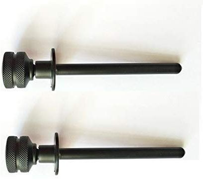 Sicherheitsriegel für Schieber/Jalousie, Schwarz, 2 Stück