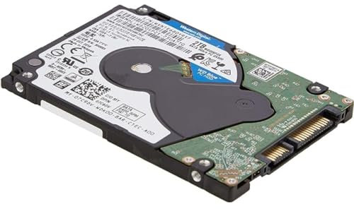 WD Blue 2TB per Laptop, Hard Disk interno da 2.5”, 5400 RPM Class, SATA 6 GB/s, Cache da 128 MB, Garanzia 2 anni