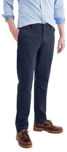 Dockers Herren Smart 360 Flex California Khaki Slim Pants, Navy Blazer, 34W / 32L