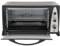 Forno Elettrico Ventilato per Cottura e Riscaldamento Alimenti - Fornetto Elettrico con Termostato Regolabile e 4 Posizioni di Calore, 44x29x30cm, 24L, 1380W, Nero