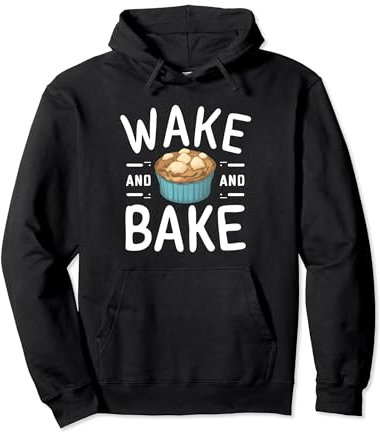 Wake And Bake Moule à gâteau amusant Sweat à Capuche