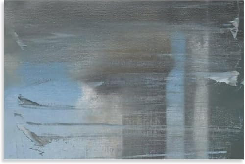 ZZYGGN GMGSW Gerhard Richter Ohne Titel Poster und Drucke Gerhard Richter Leinwand Wandkunst Gerhard Richter Malerei für Zuhause Wanddekoration Bild 40x50cm ohne Rahmen