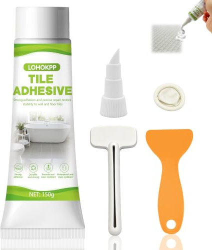150g Pegamento Azulejos, Adhesivo para Baldosas, Adhesivo para Azulejos