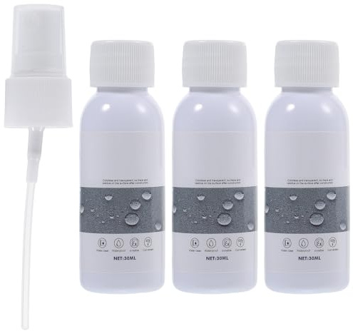 TOYANDONA Spray Impermeabilizante para Zapatos y Ropa de Tela, Protector de Agua Tecnología Nano, 3 Piezas Portátiles para Uso en Exteriores