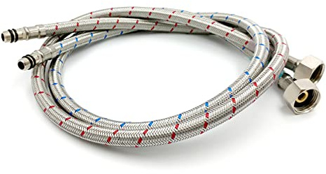 Xcel Home 2 (Pair) x M10 (10mm) x 1/2 BSP (900mm) Flexible Tap Connectors