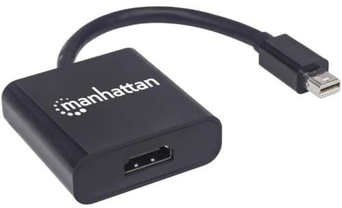 Manhattan 152570 Aktiver Mini-DisplayPort-Stecker auf HDMI-Buchse schwarz