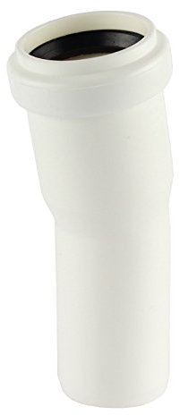 MKK - 19581-001 - HT Bogen 15° PP DN 32 Formteil Winkelstück Abwasserrohr weiß DN 32