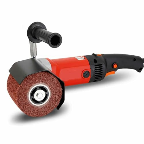 Trintion Satiniermaschine Holz 1200 Watt Bürstenschleifer 220 V/50 Hz 600-3000U/min Elektrische Satiniermaschine Bürstmaschine zum Schleifen Glätten Bürsten Strukturieren Mattieren Satinieren