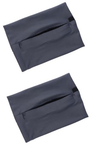 Mikikit 2st Fahrrad-Armband Verstellbare Armbandtasche Verstellbarer Telefonständer Karabinerhaken Schwere Ausführung Smartphone-ständer Wanderarmband Kartenhalter Sport Männer Und Frauen