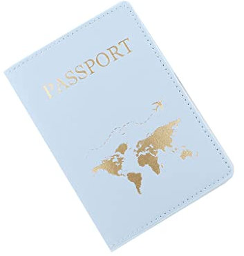 Kobeleen Reisepasshülle für Paare, Kartenpass für Hülle, PU-Leder, Reisepasshülle, Reisebrieftasche, Dokumentenbuch-Organizer für Frauen