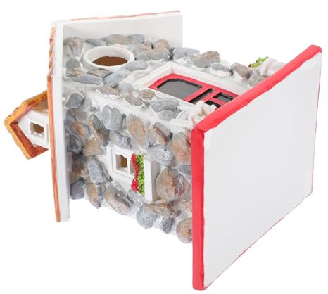 BELLIFFY Resin Vogelhaus Für Garten Robustes Hängendes Vogelhäuschen Aus Hochwertigem Material Bunte Deko Für Balkon Und Außenbereich Einfach Aufzuhängen Stabil Und Wetterfest