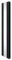 Radiatore a pannello ovale con specchio, 1800 mm x 380 mm, design moderno, doppia colonna, riscaldatore verticale in acciaio al carbonio, grigio antracite opaco, montaggio a parete, per cucina