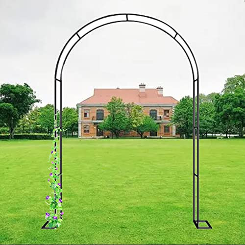 DONGGANSHI Metall-Gartenbogen, Rosenbogen, Pergola, Laubengang, Hochzeitsbogen für Partydekoration im Innen- und Außenbereich, Kletterhilfe für Pflanzen, wetterbeständiges Spalier (FA