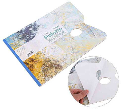 Carta, 25 Fogli Spazzante Professionista GOUACHE PASSIONE ARTI BIANCHE, IL ARTICOLI E COLURE DI PITTURA AL OLIO PER MESSIONE OLI OLI PERCOLA ACRILICO