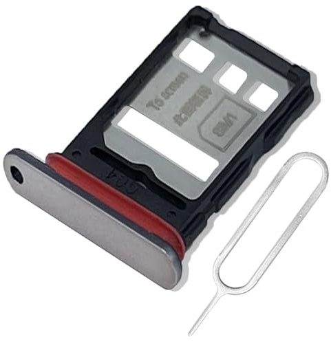 ExtKry Porta SIM per Honor 50 Vassoio SIM,Crystal | Qualità originale slot SIM porta scheda slot scheda SIM vassoio porta per scheda SIM con pin espulsione.