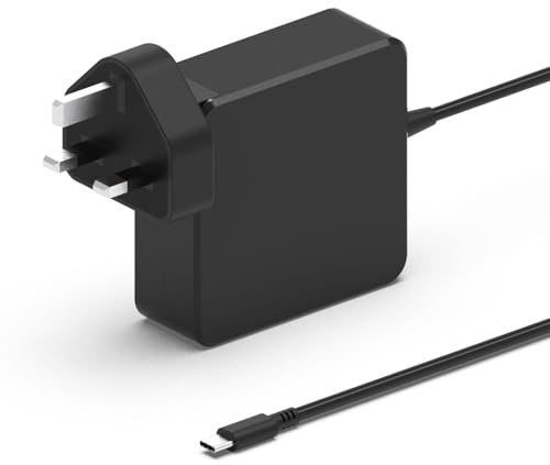 Hafiuege 65W USB C Laptop Charger Compatible with Switch 2, Steam deck, HUAWEI Matebook, HP, ASUS, Lenovo, Acer, Chromebook Computer and All Type C Devices