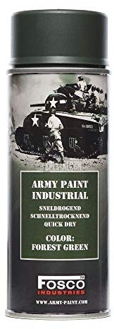 Ferromil Spraydose 400ml (1L-24,75€) RAL 6031 Oliv Drab WK2 Oldtimer US Car